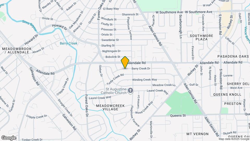 5538 Berry Creek Dr Map and Location Details