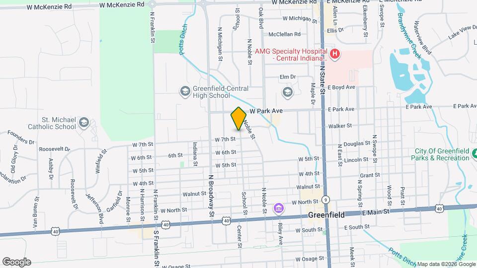 706 School St Map and Location Details