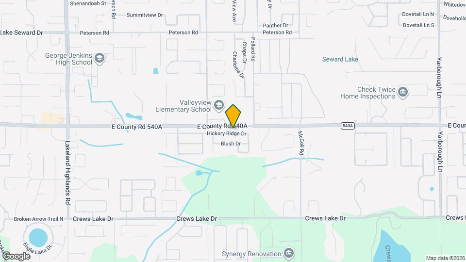 2830 Hickory Ridge Dr Map and Location Details