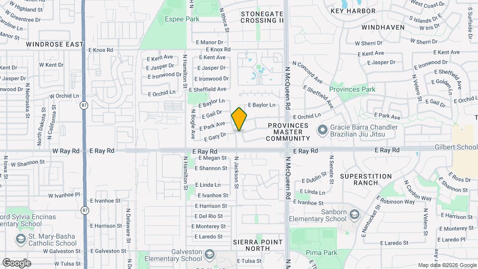 1070 N Robins Way Map and Location Details