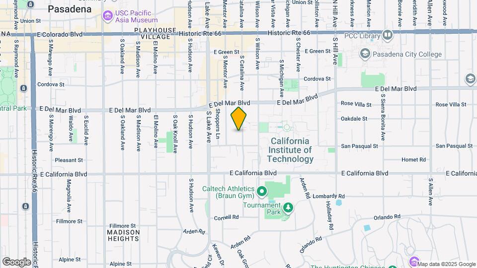 439 S Catalina Ave, Unit 101 Mapa y Detalles de la Ubicación