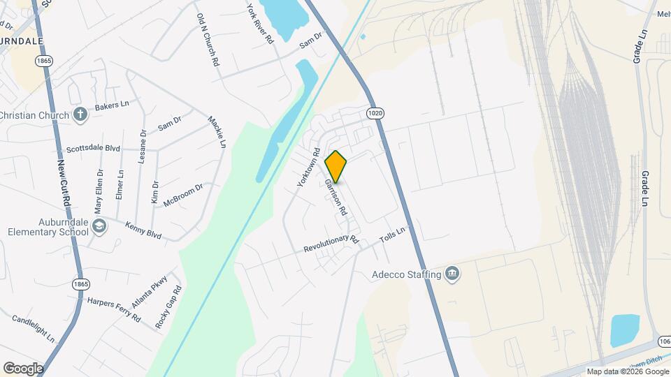 7417 Garrison Rd Map and Location Details