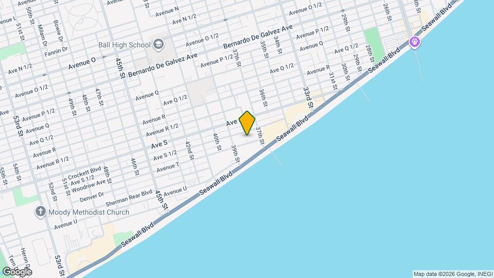 3730 Avenue T Mapa y Detalles de la Ubicación