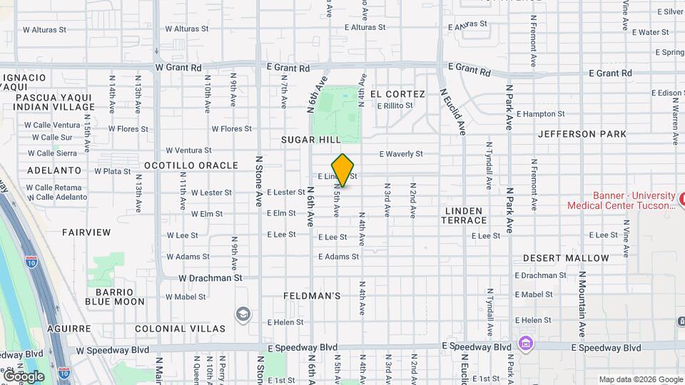 303 E Lester St Mapa y Detalles de la Ubicación