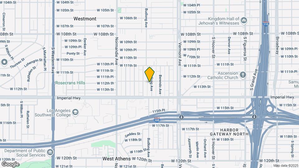 11209 Budlong Ave-Unit -5 Map and Location Details