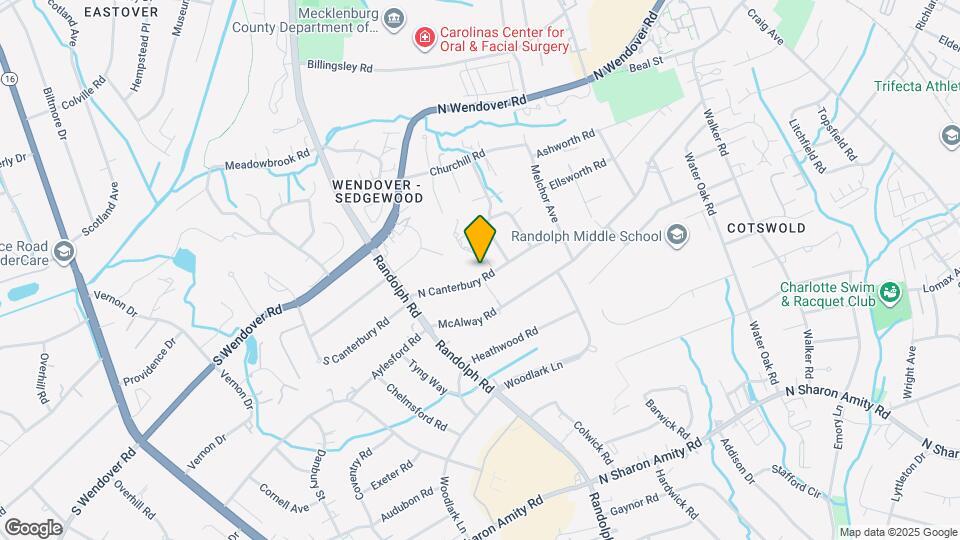 179 N Canterbury Rd Map and Location Details