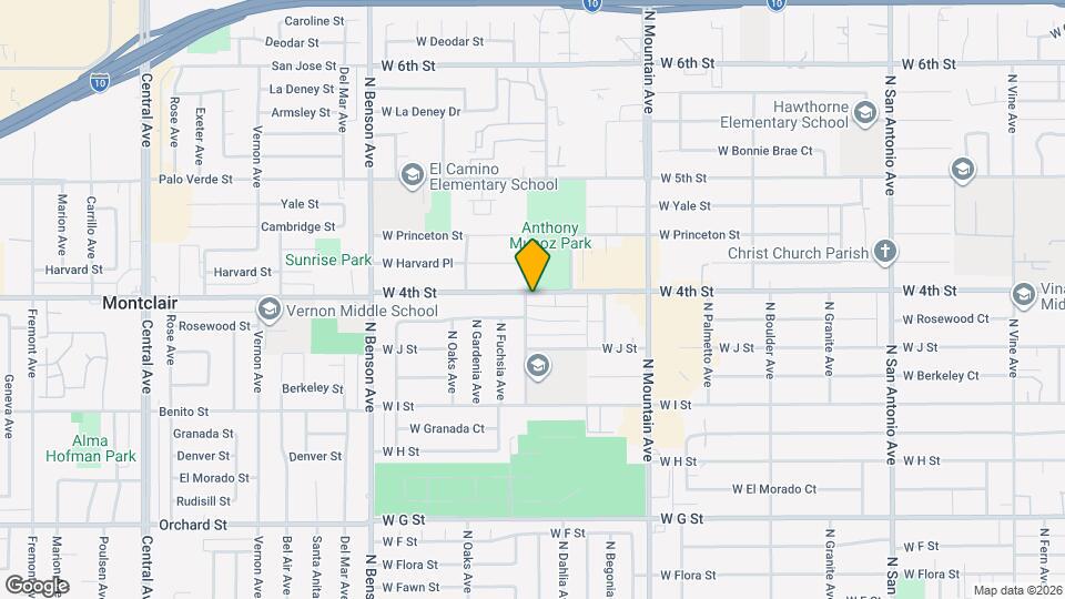 1265 W 4th St Map and Location Details
