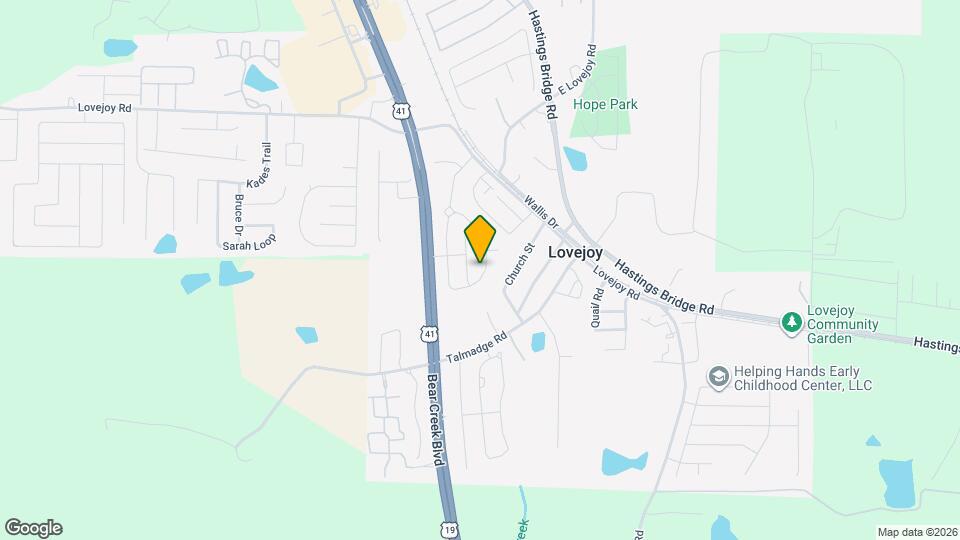 Room in House on Brightside Pkwy Map and Location Details