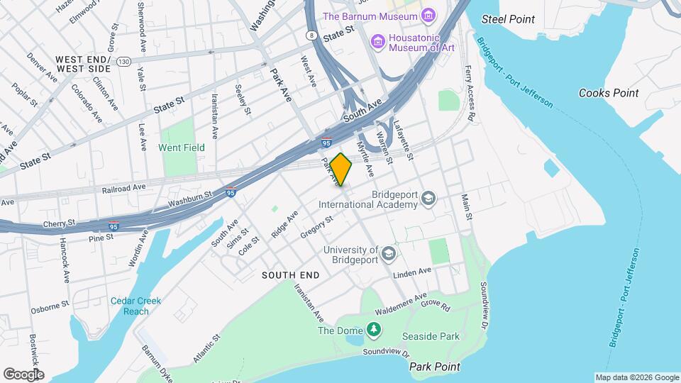 427 Park Ave, Unit 2 Map and Location Details