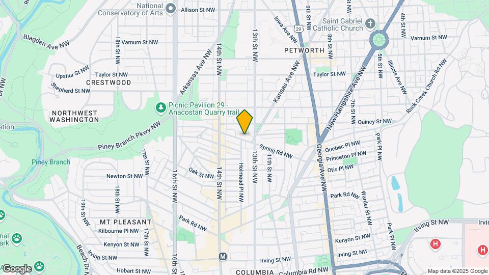 1317 Spring Rd NW Map and Location Details