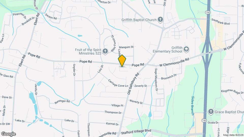 1732 Silver Chase Ct Map and Location Details