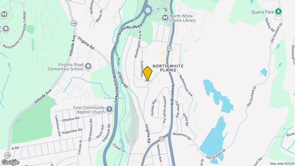 36 Washington Pl E Map and Location Details