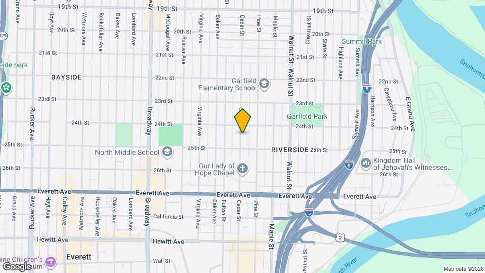 2415 Cedar St Map and Location Details