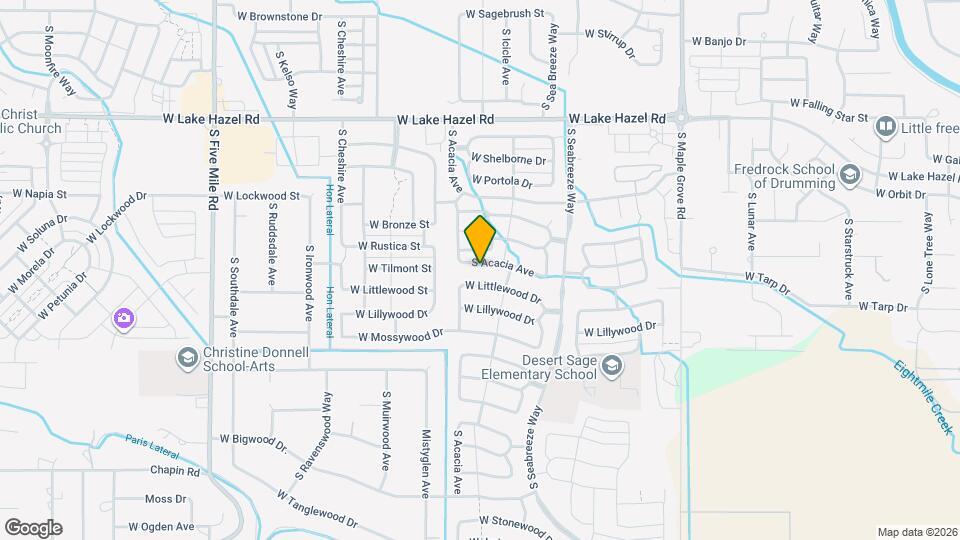 9683 W Rustica Dr Map and Location Details