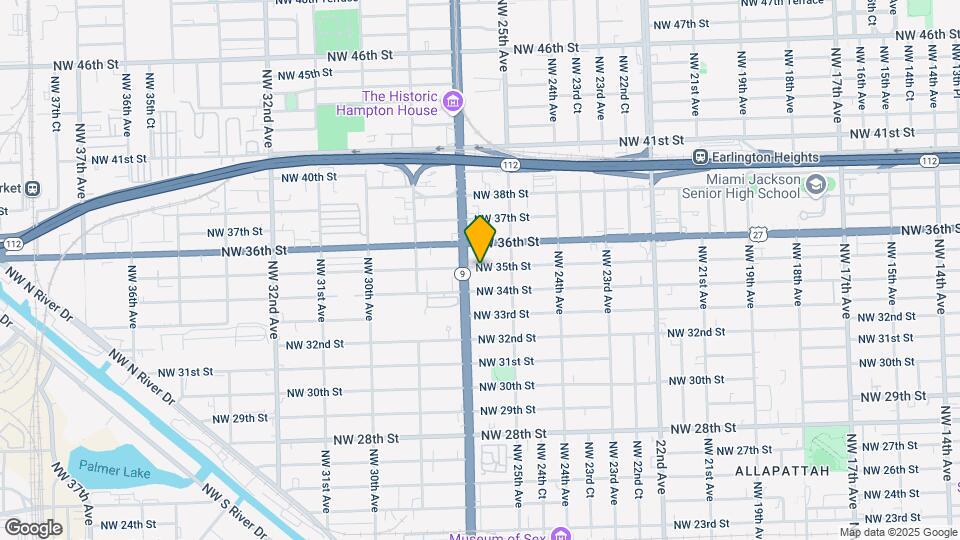 2622 NW 35th St Map and Location Details