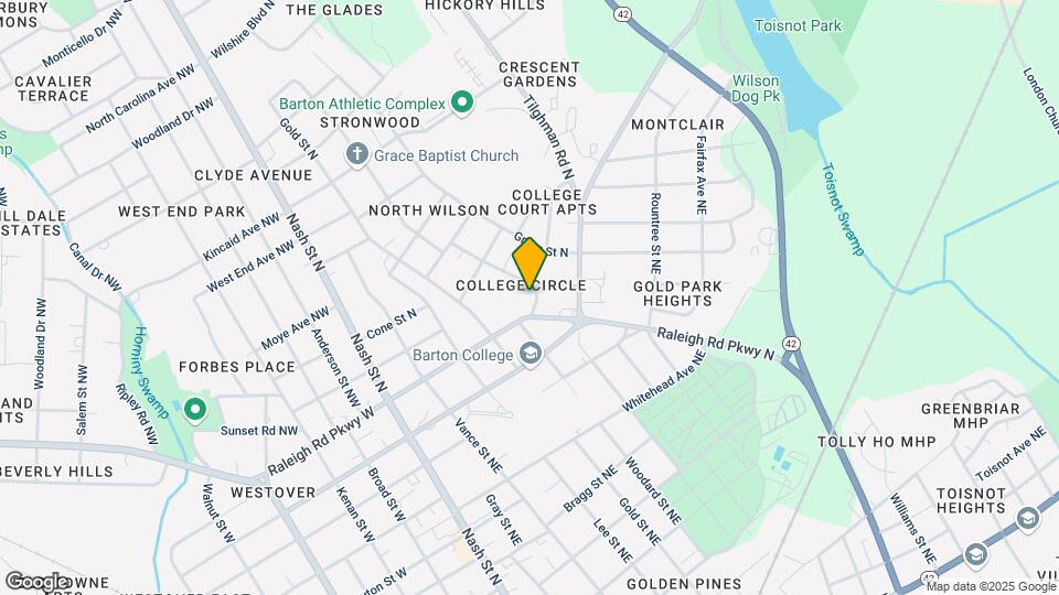 507 Bynum St N Map and Location Details