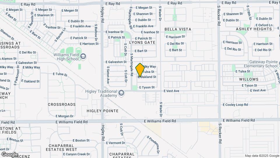 3455 E Oakland St Map and Location Details