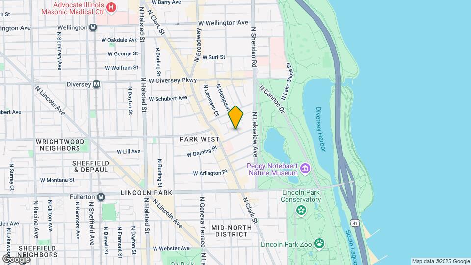 2600 N Hampden Ct, Unit K7 Map and Location Details