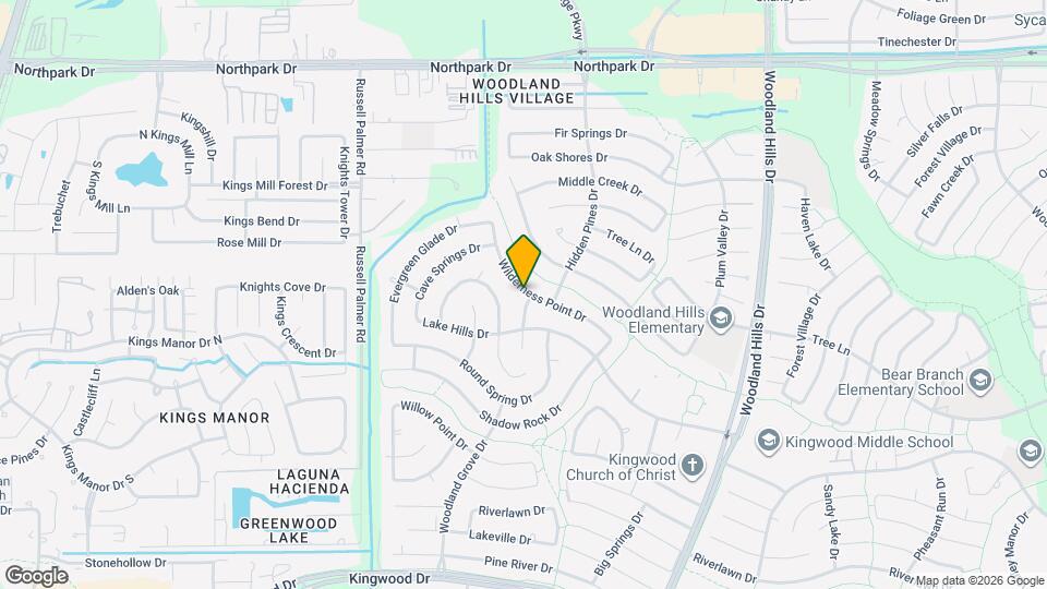 3323 Lost Hollow Dr Map and Location Details