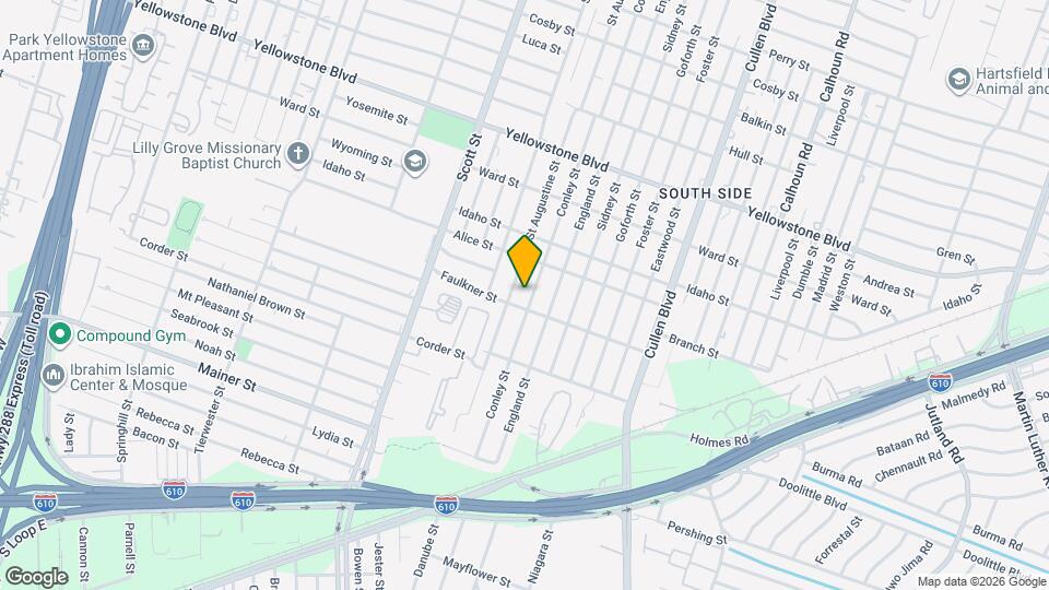 7032 Conley St Map and Location Details