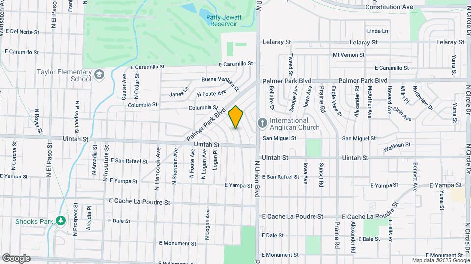1228 N Meade Ave Mapa y Detalles de la Ubicación
