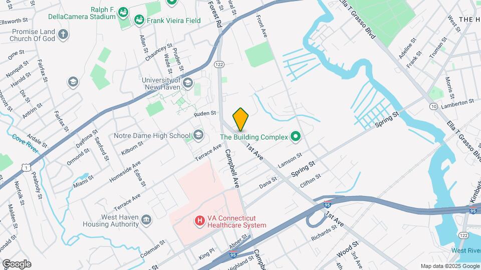 959 First Ave, Unit A Map and Location Details