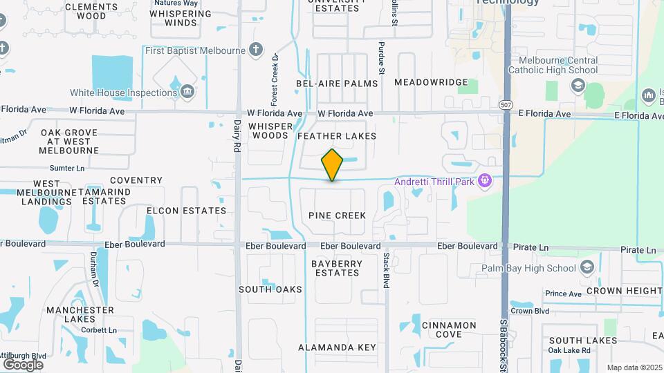 1021 Indian Oaks Dr Map and Location Details