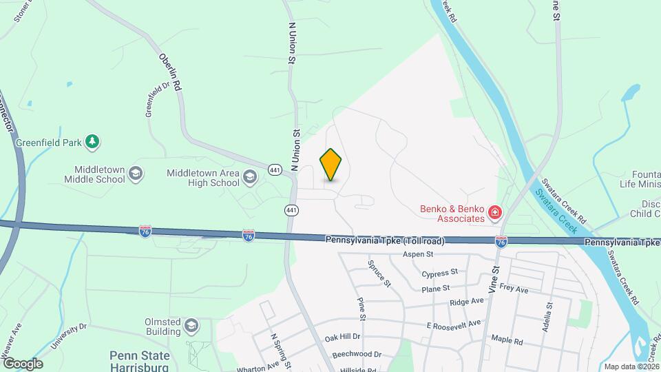 100 Bamboo Wy Map and Location Details