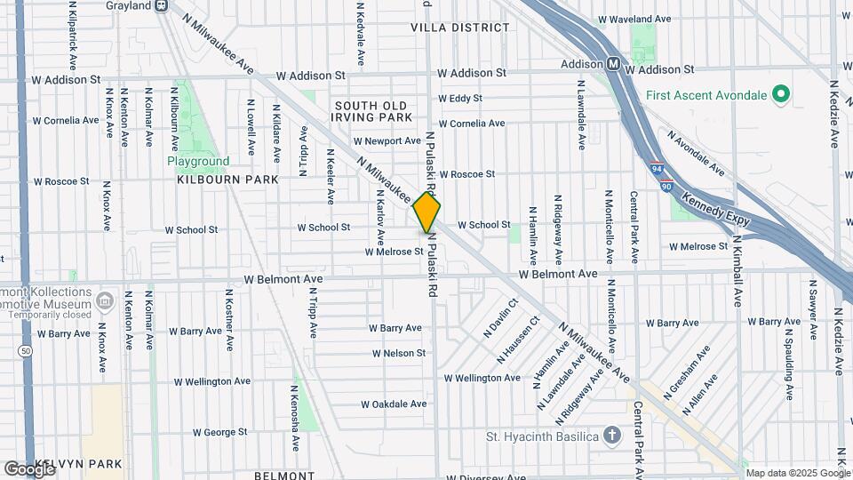 3244-3246 N Pulaski Rd Map and Location Details