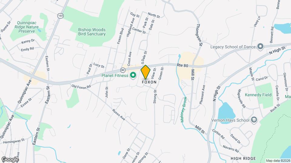 557 Strong St Map and Location Details