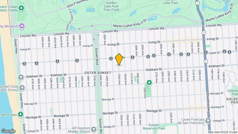 33 33rd Ave Map and Location Details