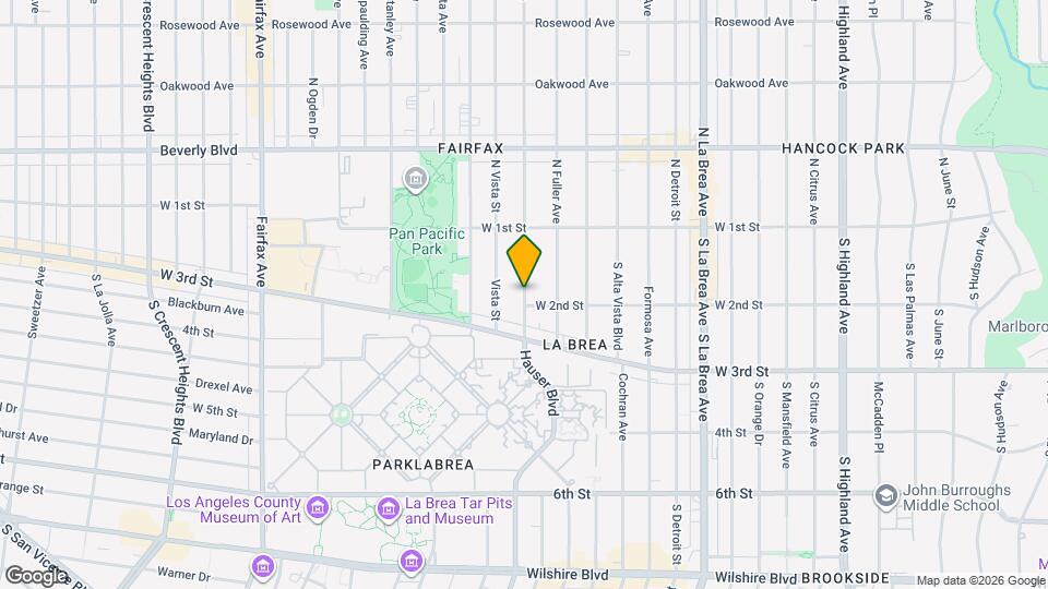 189 S Martel Ave, Unit 189 South Martel Avenue Mapa y Detalles de la Ubicación