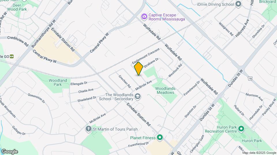 642 Eaglemount Crescent Map and Location Details