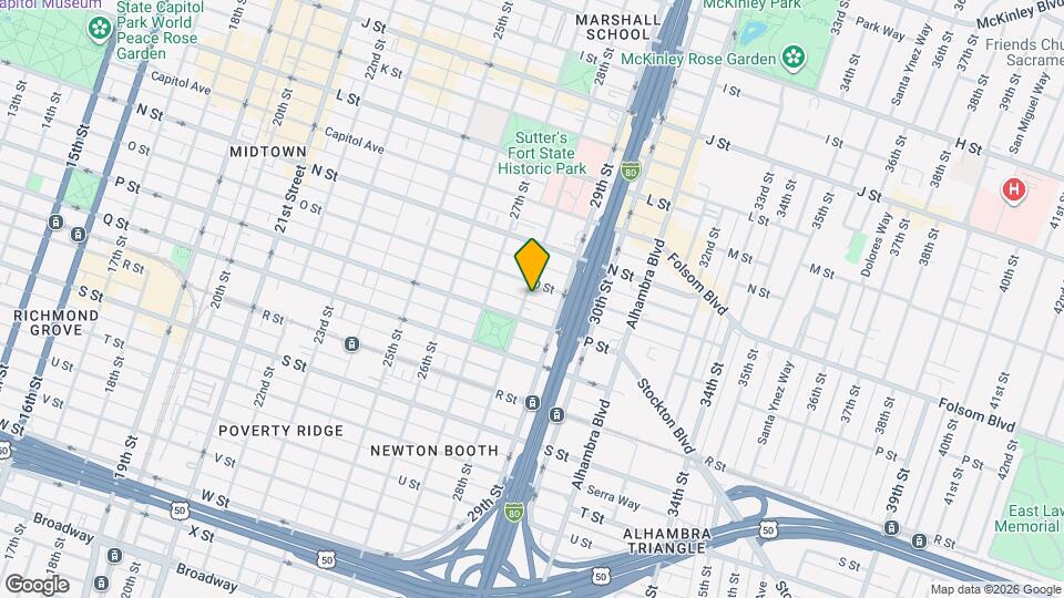 1515 28th St Map and Location Details