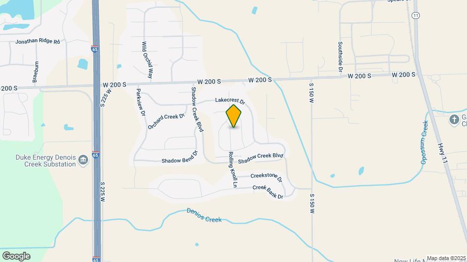 3207 Rolling Knoll Ln Map and Location Details