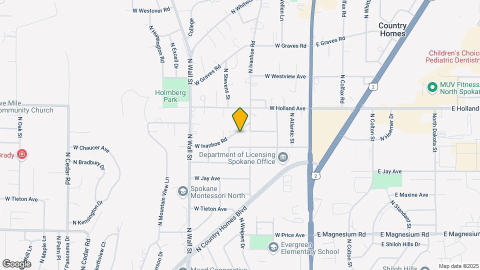417 W Ivanhoe Rd Map and Location Details