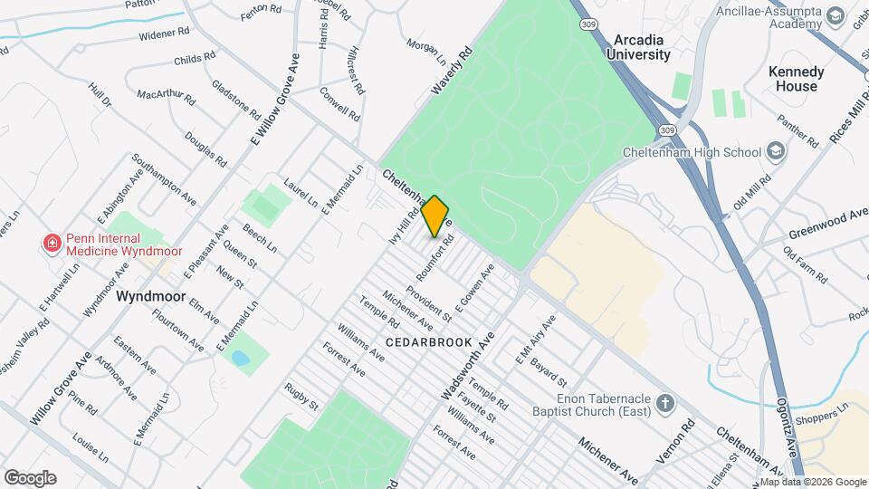1610 Murdoch Rd, Unit Apt 1 Map and Location Details