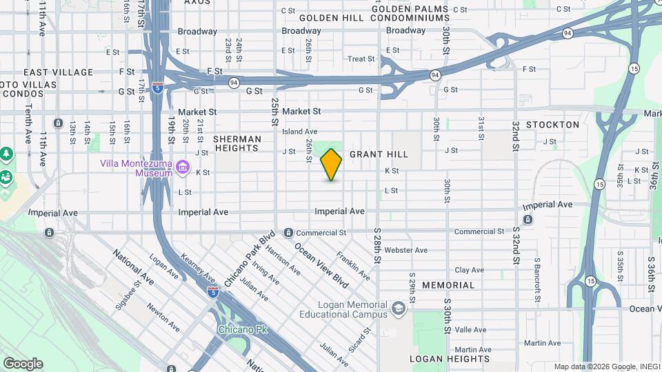 2664 L St Map and Location Details