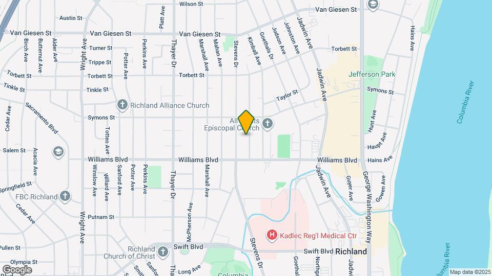 1317 Farrell Ln Map and Location Details