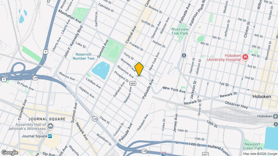 22 Webster Ave Mapa y Detalles de la Ubicación