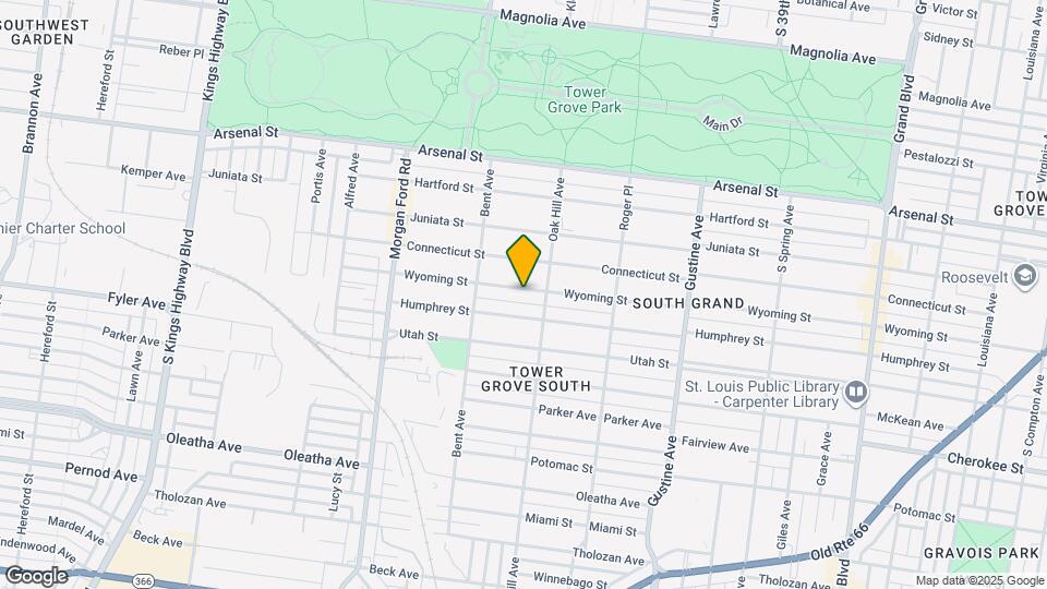 4120 Wyoming St Map and Location Details