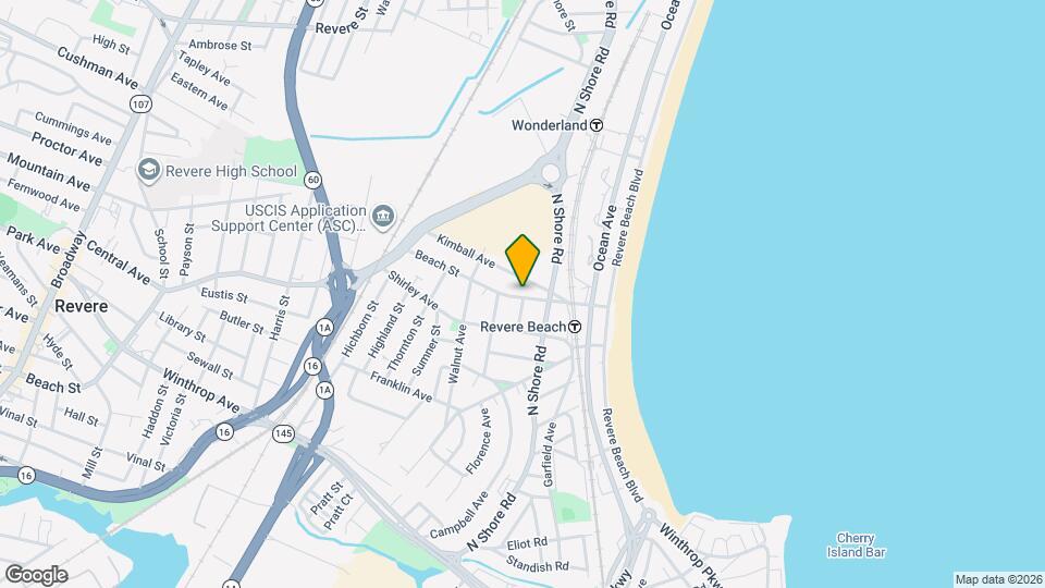 632 Beach St Mapa y Detalles de la Ubicación
