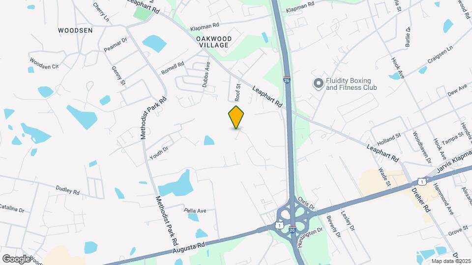 215 Favorite Dr Map and Location Details