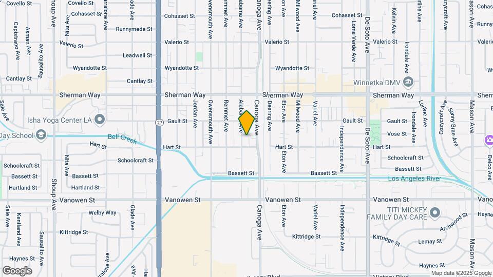 7018 Alabama Ave Mapa y Detalles de la Ubicación