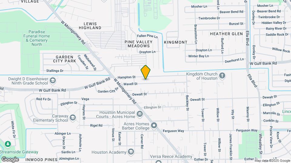 2306 Wavell St Map and Location Details