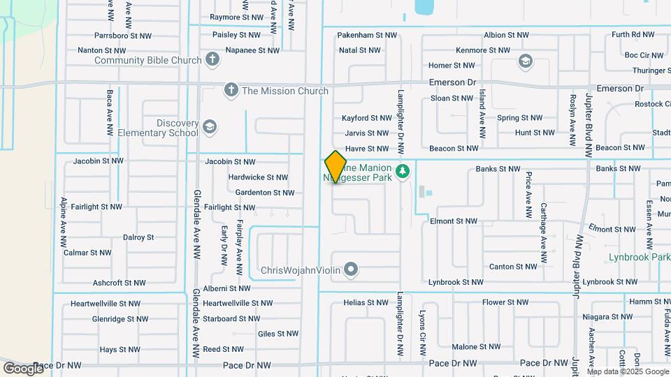 1394 Gillott St NW Map and Location Details