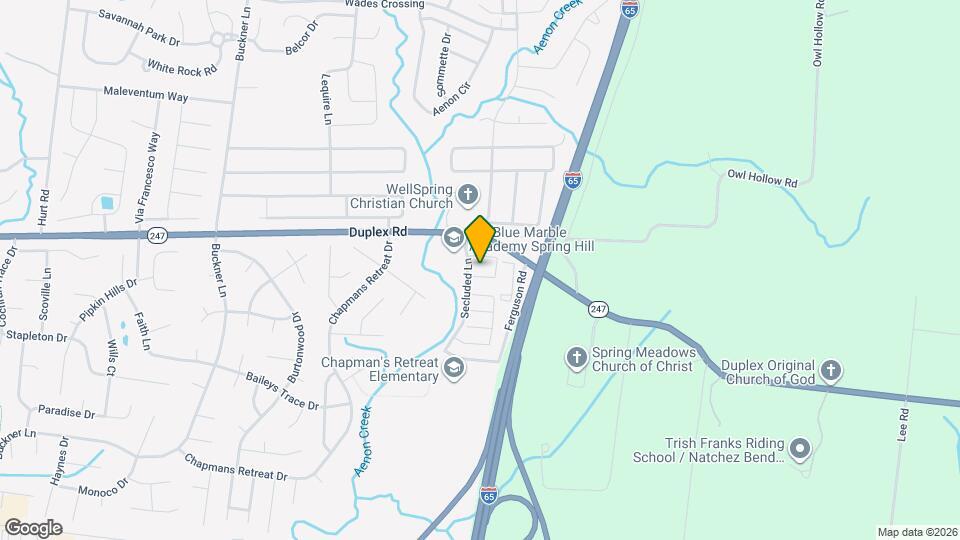 1019 Briggs Ln Map and Location Details