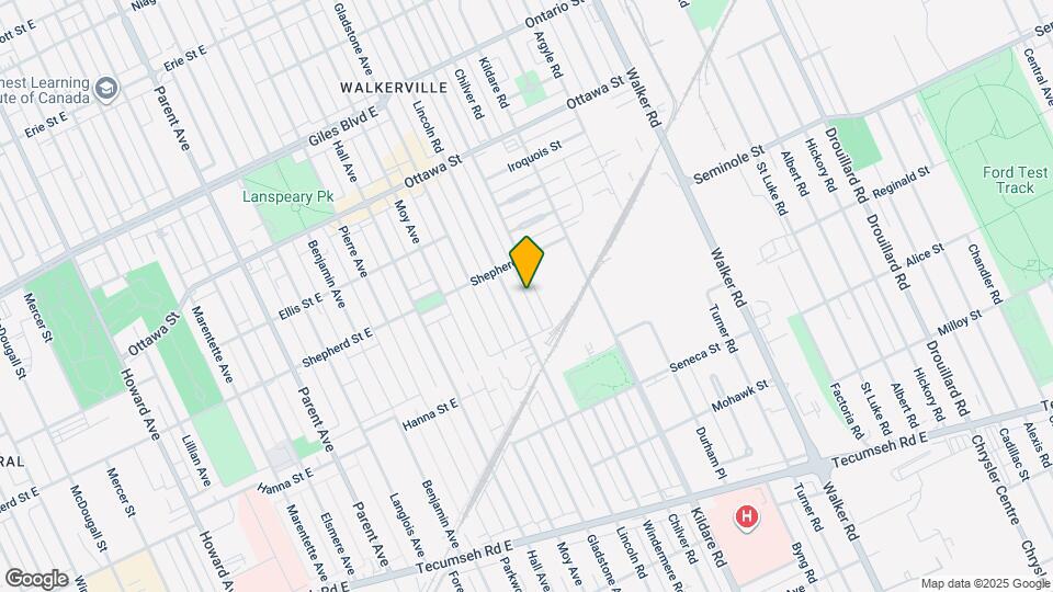 1529 Windermere Rd Map and Location Details