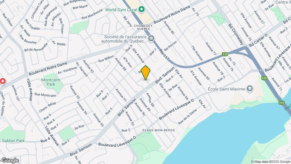 430 87E Av Map and Location Details