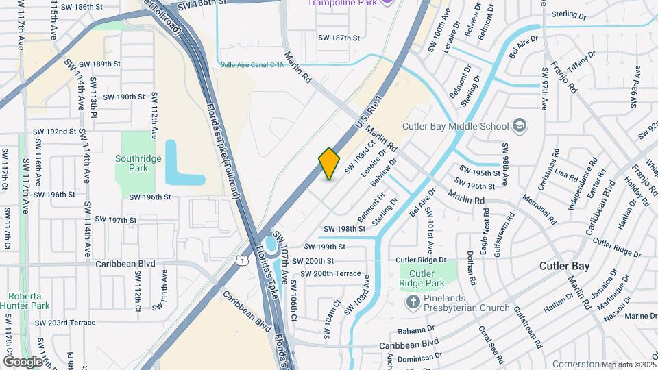 19550 SW 103rd Ct Map and Location Details